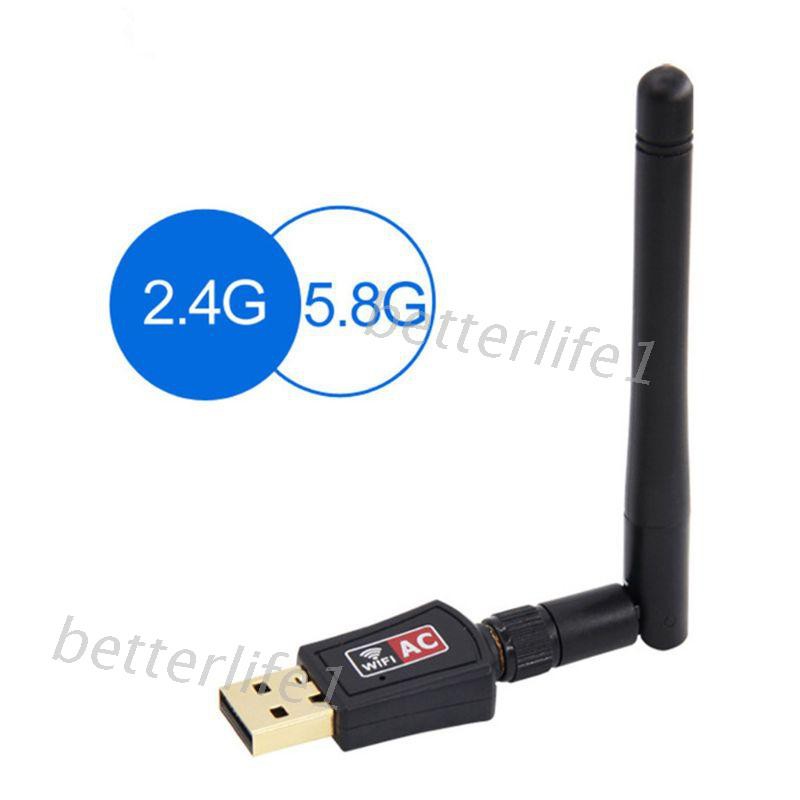 Usb Thu Sóng Wifi Không Dây Cho Pc / Tv Box