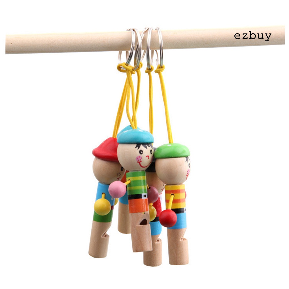 Còi Gỗ Hoạt Hình Xinh Xắn Cho Bé