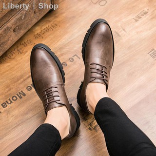 Giày Da Mềm Tăng Chiều Cao 8cm/10cm