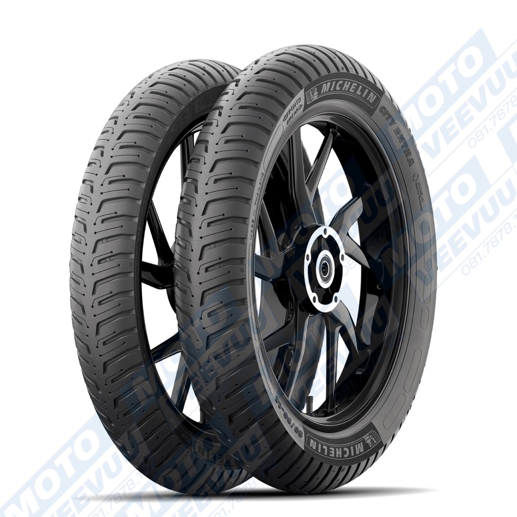 Vỏ lốp xe máy Michelin 80/90-14 TL City Extra (Lốp không ruột)