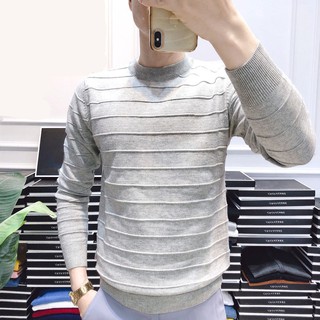 Áo Len Nam Công Sở [ ẢNH THẬT - GIÁ SỐC ] Áo Len Thu Đông Dày Ấm Cổ Tròn