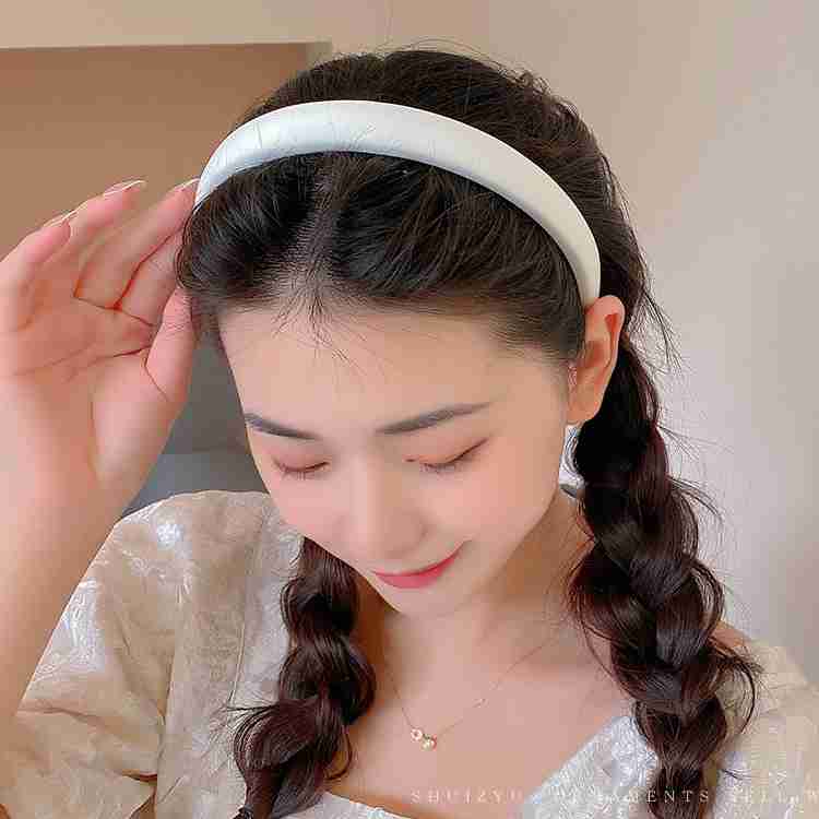 Băng đô xốp nhiều màu sắc đơn giản thời trang Hàn Quốc