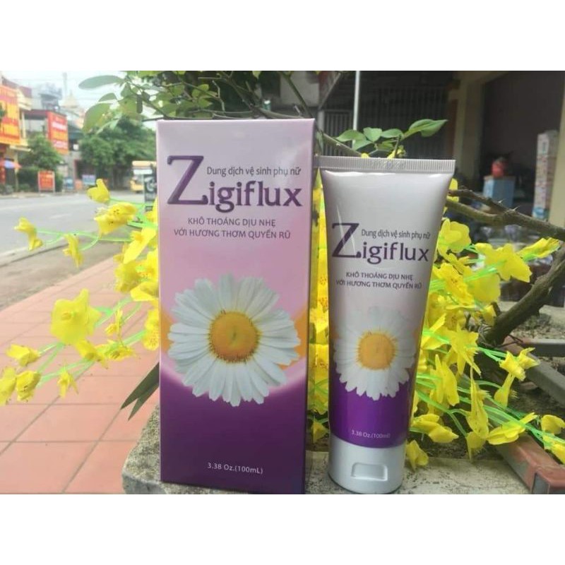 Dung dịch vệ sinh Zigiflux chai 100ml có thêm Nano bạc và trầu không, ngăn ngừa bệnh phụ khoa