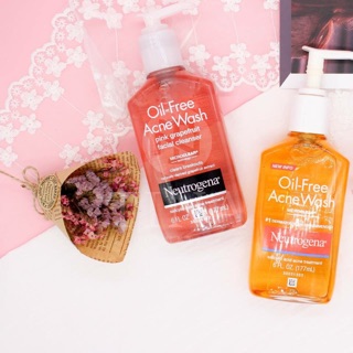 Sữa Rửa Mặt Dạng Gel Neutrogena Oil-Free Acne Wash Facial Cleanser