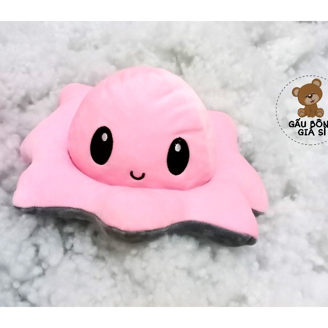 GẤU BÔNG BẠCH TUỘC CẢM XÚC 2 MẶT HÀNG CAO CẤP VẢI MINISO KÈM THÊM QUÀ TẶNG