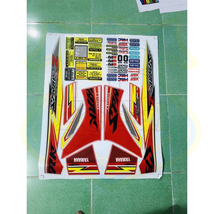 ( Quí khách vui lòng mang ra tiệm cho thợ dán ) Tem SIRIUS SPARK Z BẠC ĐỎ