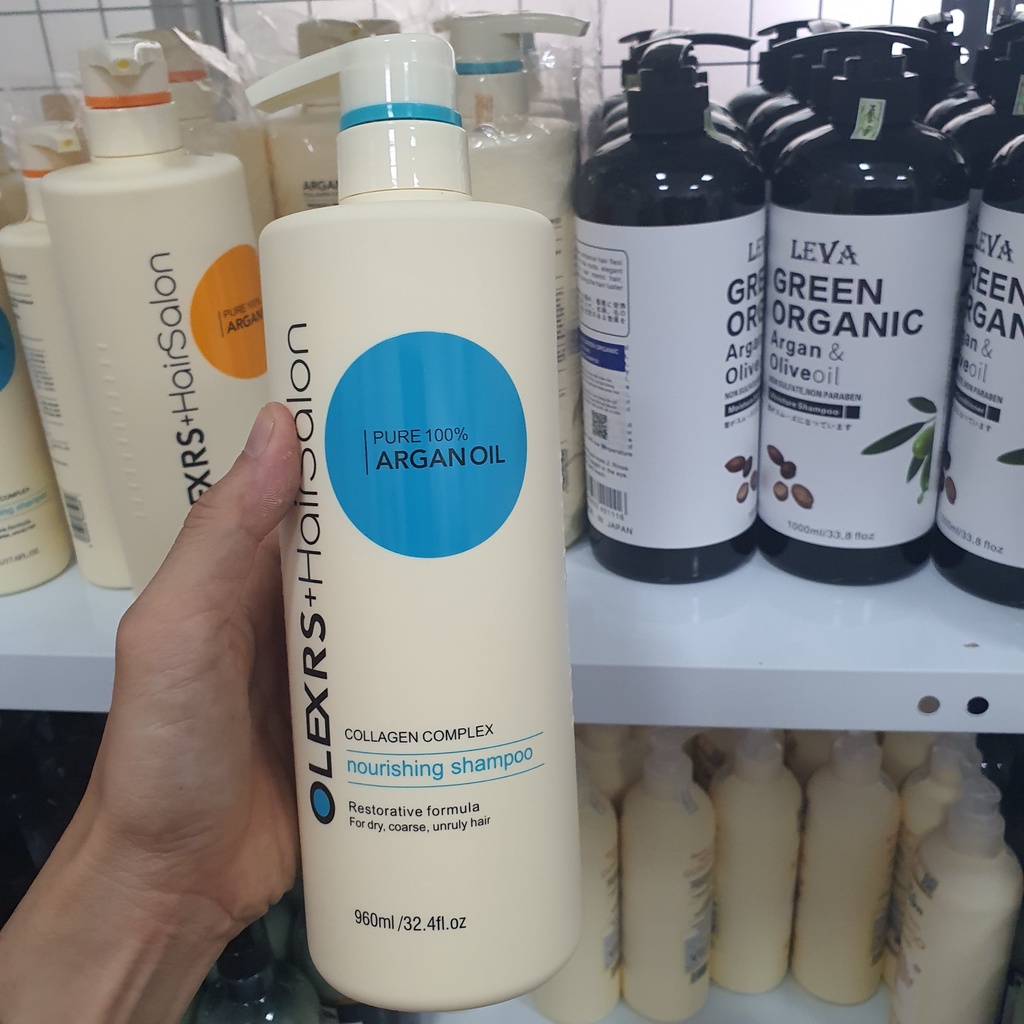 Dầu gội xả Olexrs Hair Salon phục hồi, chống rụng, kích mọc tóc  cặp 500ml - 960mlHàng Hiệu Chính Hãng