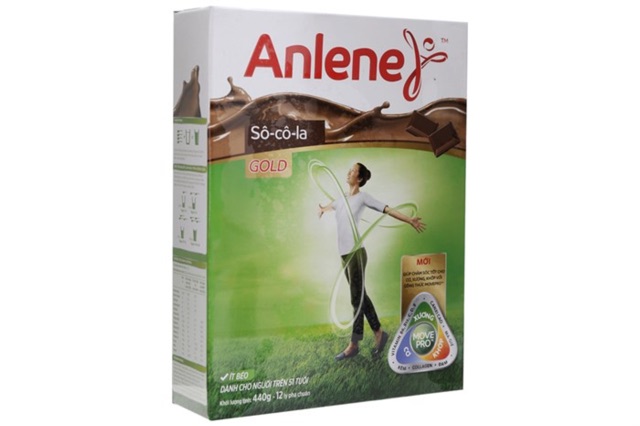 Sữa bột Anlene hộp giấy 440g