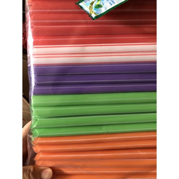 Combo 10 ống hút trà sữa