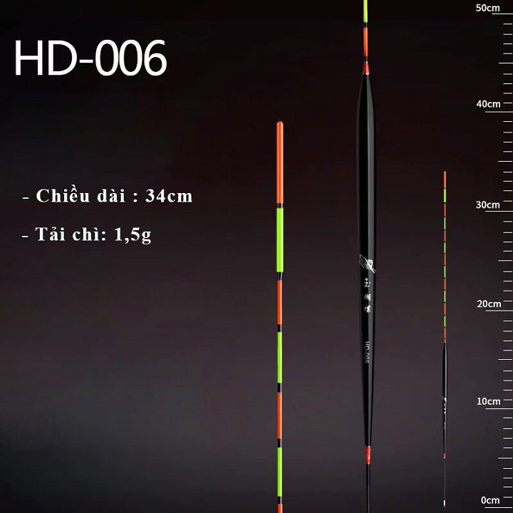 Phao Câu Đài Nano HD Độ Nhạy Cao, Chịu Gió Và Sóng, Tăm Bé Câu Rô Phi, Diếc, Chép