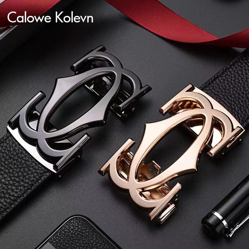 Thắt Lưng Da Dây nịt nam Cao Cấp khóa tự động-46