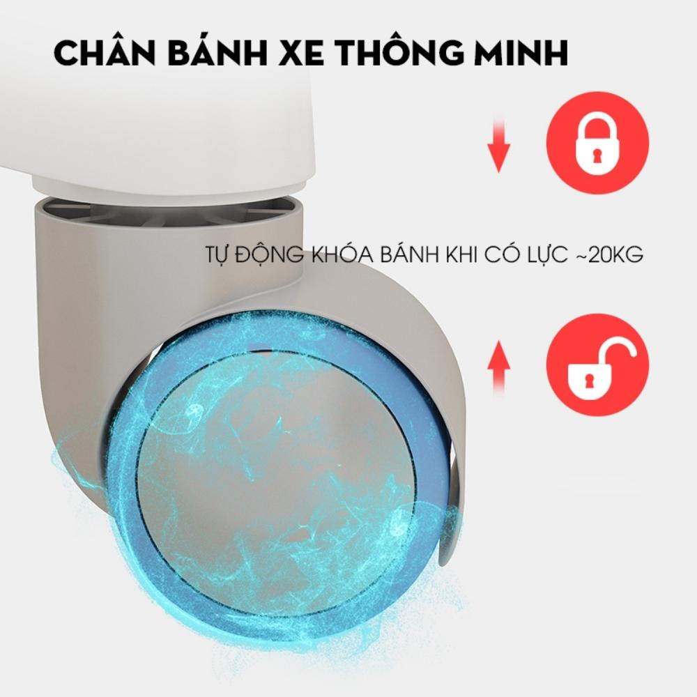 Ghế Xoay Học Sinh Thông Minh Chống Gù Lưng Chống Cận, Tăng Chỉnh Chiều Cao, Có Gác Chân, Bọc Đệm Chống Thấm Nước và Bụi