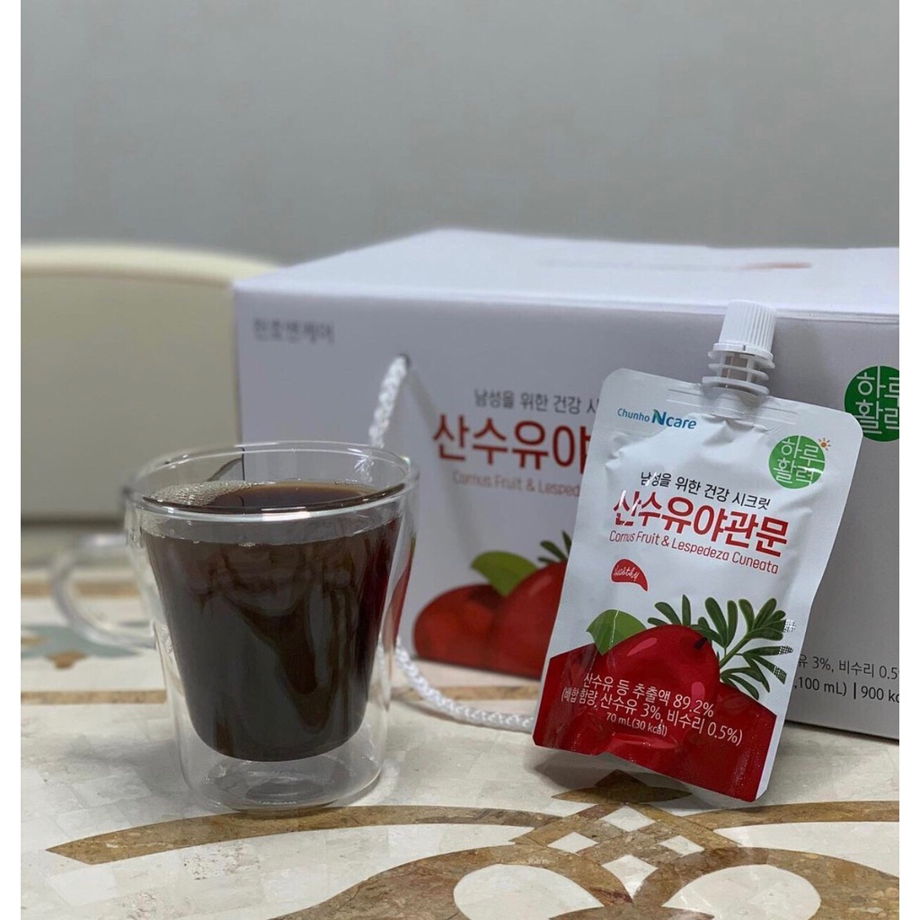 Hồng Sâm Sơn Thù Du Tăng Cường Sinh Lực Dành Nam Giới Chunho Ncare