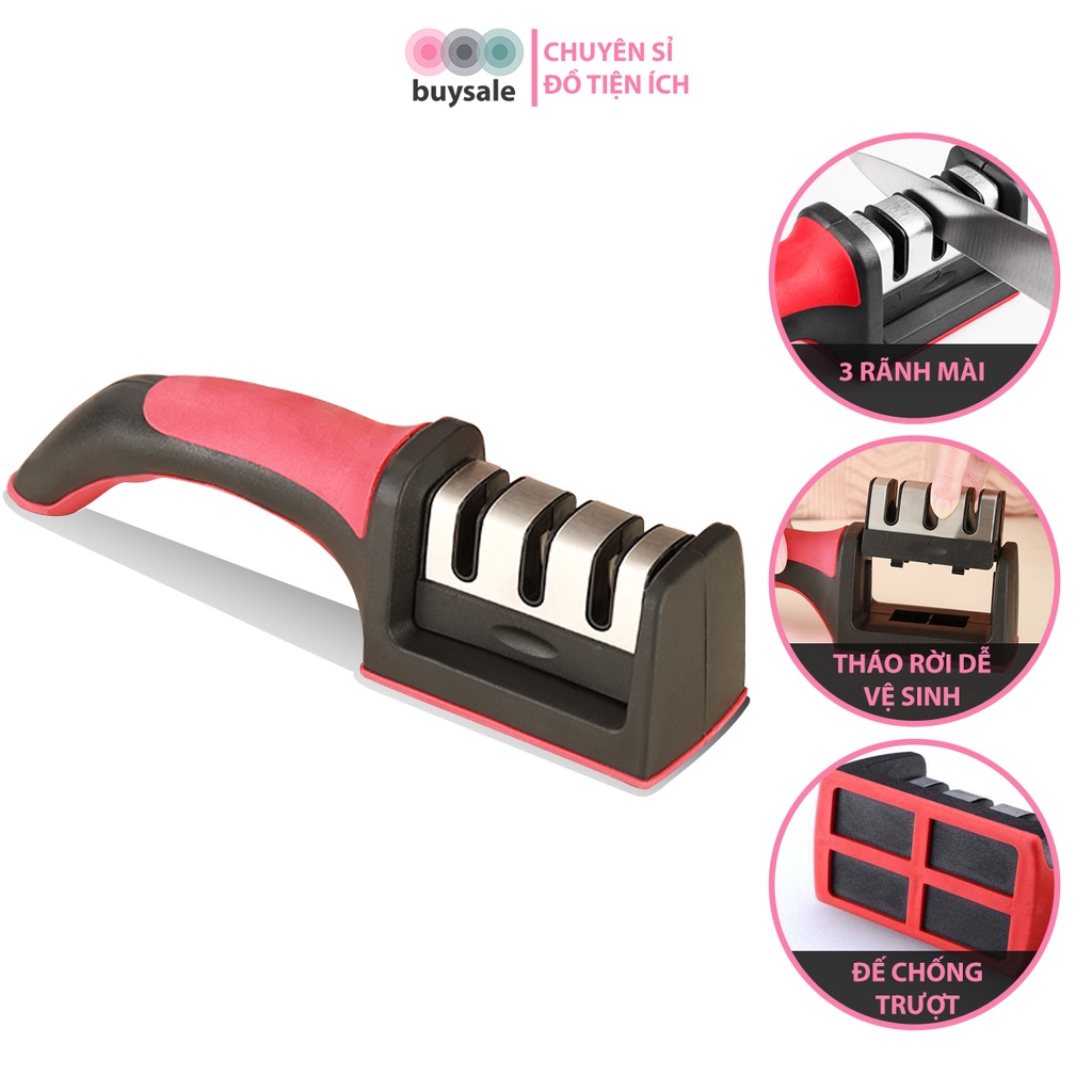 Dụng cụ mài dao 3 cấp độ cầm tay tiện lợi, mài siêu bén_Buysales_BSPK184