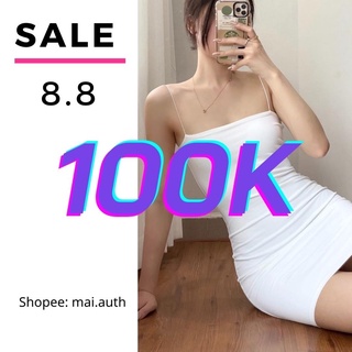 Váy body 2 dây 2 lớp có khoá