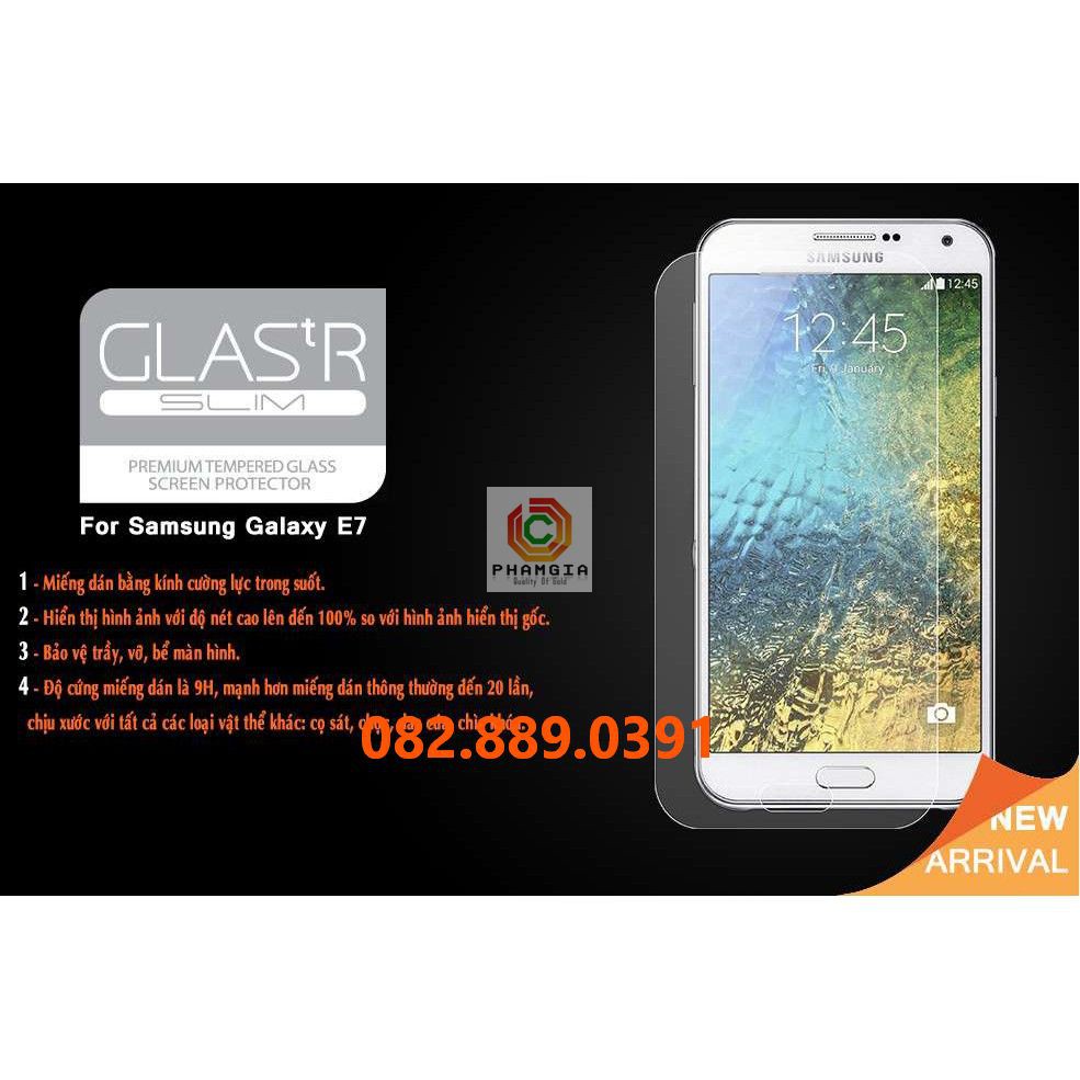 Dán cường lực Samsung E7/E7000 nano siêu bền siêu bảo vệ