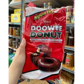 Bịch 12 gói bánh donut sô cô la 30g - rebisco