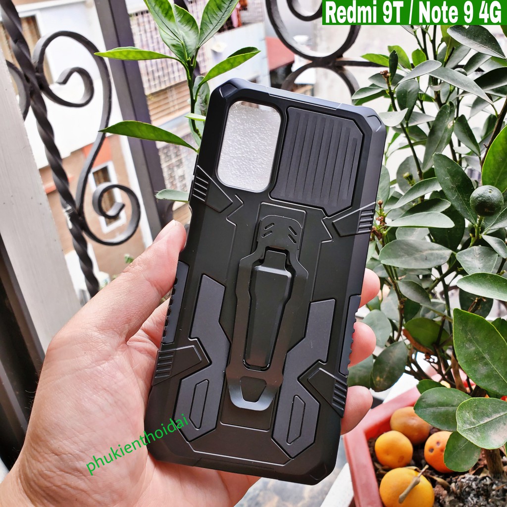 Ốp lưng Redmi 9T / Redmi Note 9 4G 2021 dùng chung chống sốc siêu anh hùng cao cấp