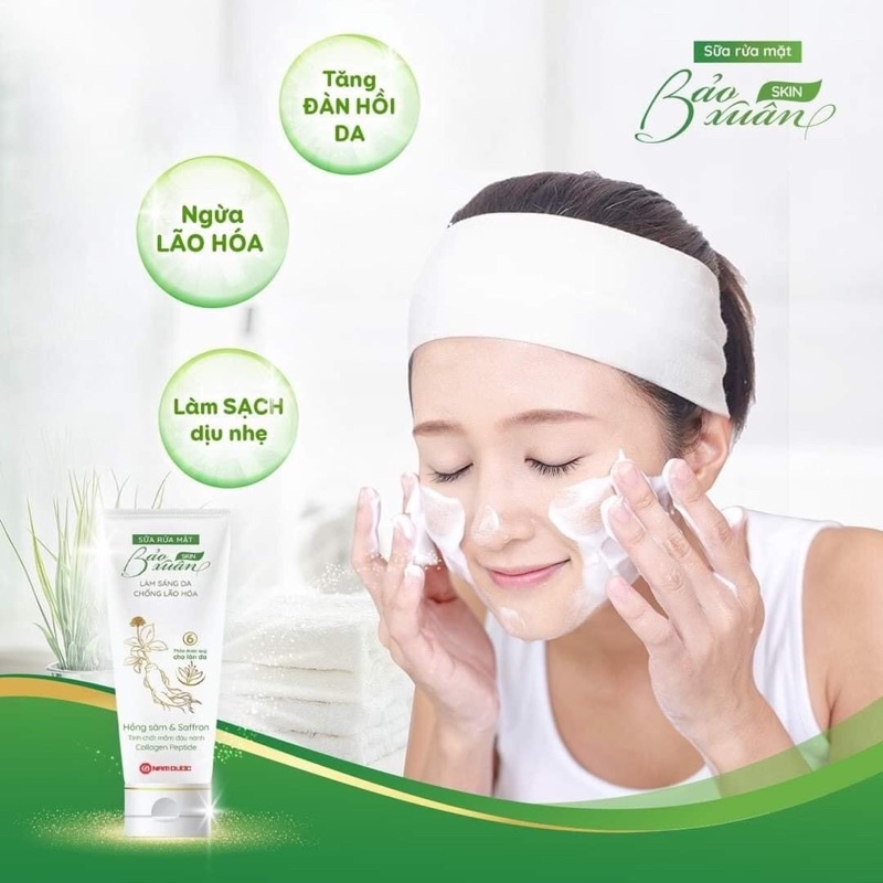 Sữa rửa mặt thảo dược Bảo Xuân Skin