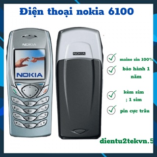 Điện thoại nokia 6100 hàng chính hãng bảo hành 12 tháng