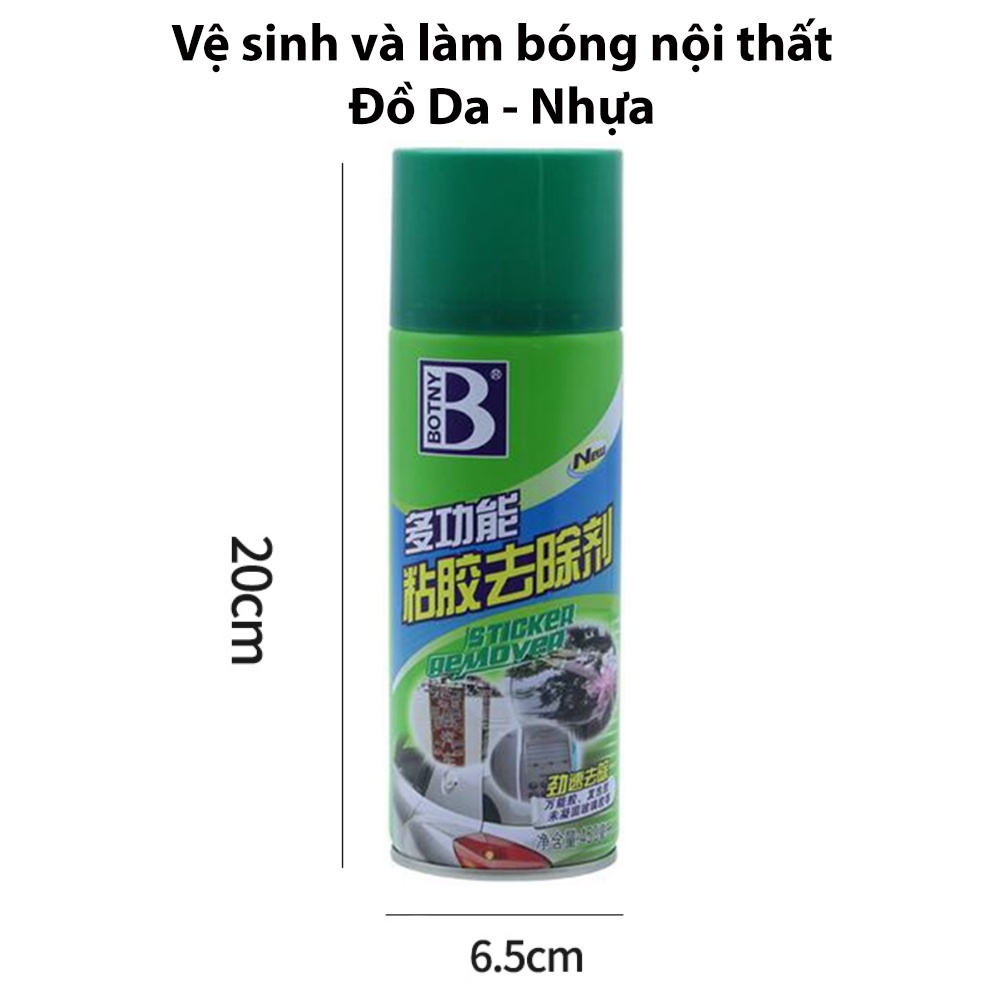 Tẩy keo băng dính trên mọi bề mặt - dung tích 450 ml