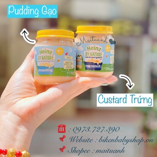 Hũ dinh dưỡng Heinz Anh 120gr cho bé trên 4 tháng DATE 11/2021