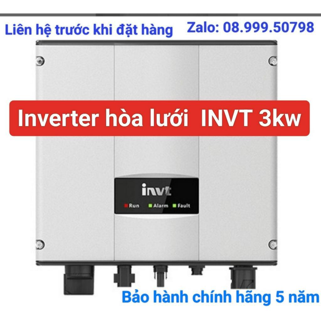 Inverter hòa lưới bám tải INVT 3KW .
