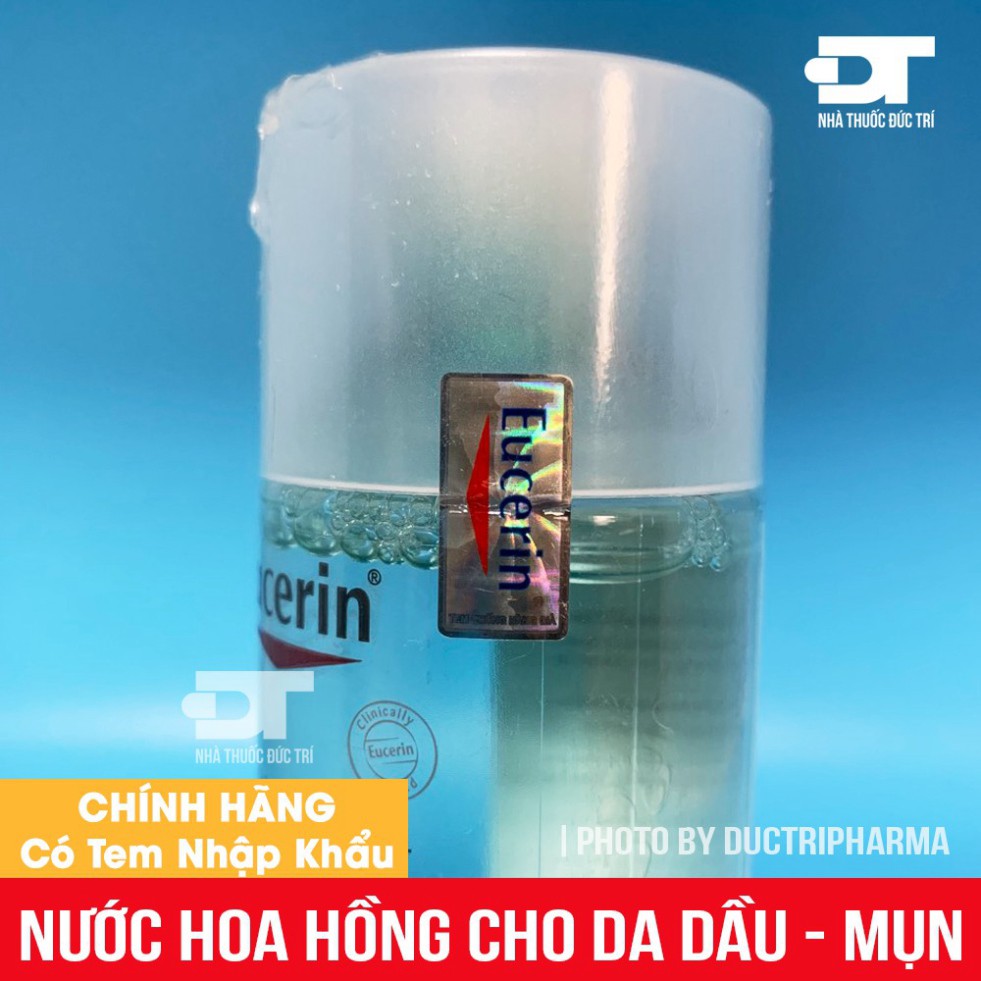 [CHÍNH HÃNG] Nước Hoa Hồng Eucerin Pro ACNE Solution Toner  Cân Bằng Cho Da Dầu - Mụn 200ml nk033