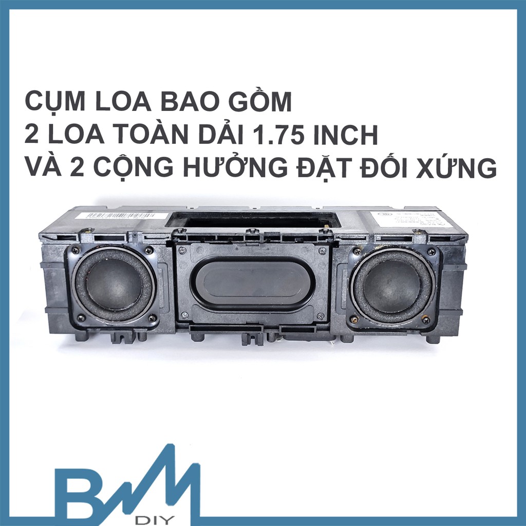 Cụm loa bán thành phẩm 2x10W cực chất