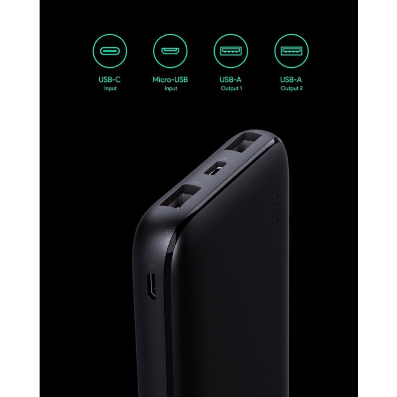 Sạc pin dự phòng Belkin Aukey PB N73S 10000 mAh cho Iphone 6 7 8 X 11 12 Pro Max Tuấn Hà Store