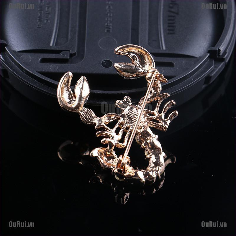 Huy Hiệu Cài Áo Hình Bọ Cánh Cứng Bằng Đá Thời Trang