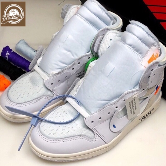 Tết Sale XẢ | Bán Chạy | Giầy thể thao Air Jordan 1 Off White  trắng thời trang nam nữ KHO Xịn Nhẩt NEW ✔️ . ^ ' ^ ` ! ˇ