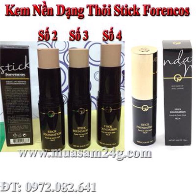 Kem nền che khuyết điểm dạng thỏi Forencos