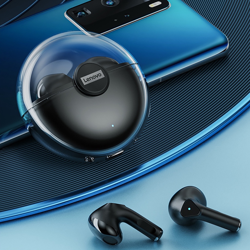 Tai Nghe Không Dây LENOVO LP80 Bluetooth 5.0 Âm Thanh Nổi Chống Nước Chống Ồn