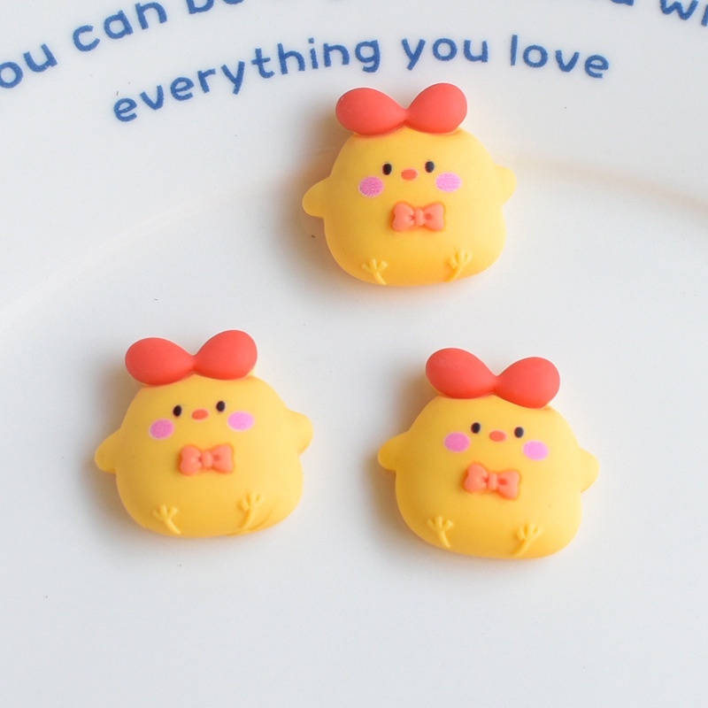 Bộ 10 Kẹp Tóc Nhựa Hình Thú Cưng / Chim Cánh Cụt / Mèo Dễ Thương Diy