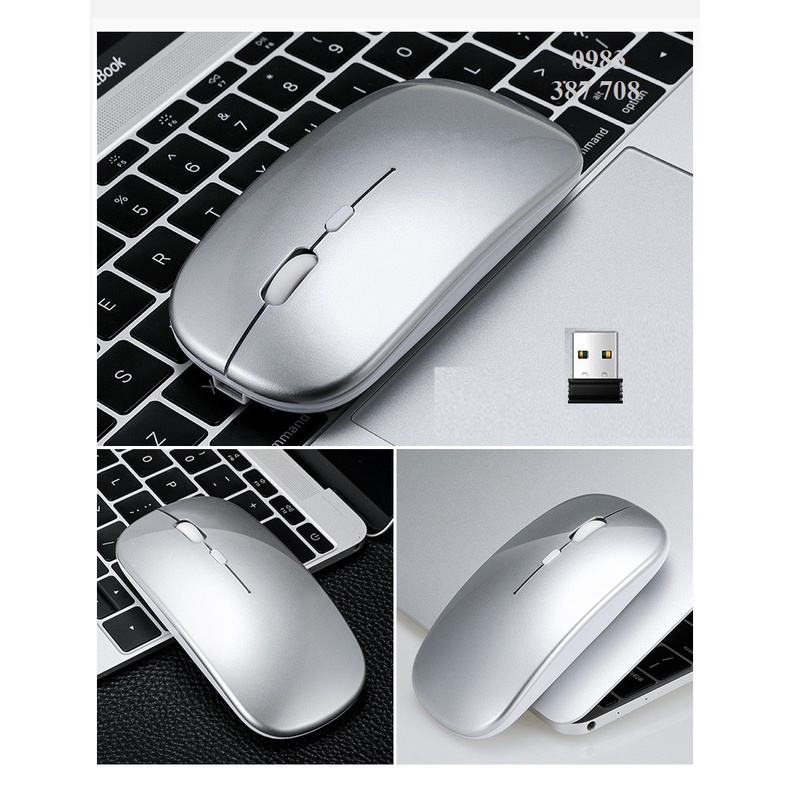 Chuột không dây FOREV FV-W502 / FVW 309S không tiếng ồn siêu bền có thể sạc lại 2.4Ghz