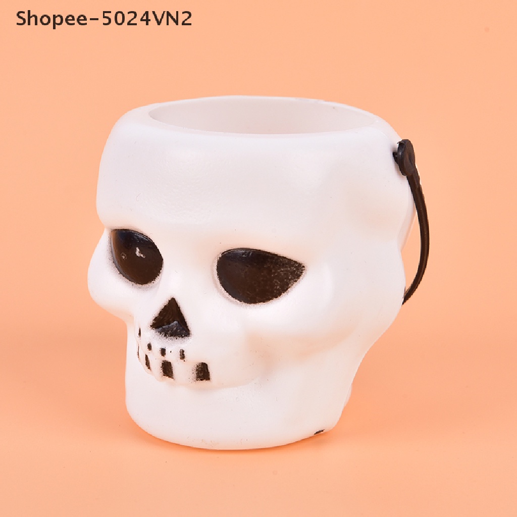 [Mới &amp; Halloween &amp; Halloween] Bộ Xương Có Thể Mang Theo Có Thể Đựng Kẹo Nhỏ Gọn Phong Cách Halloween