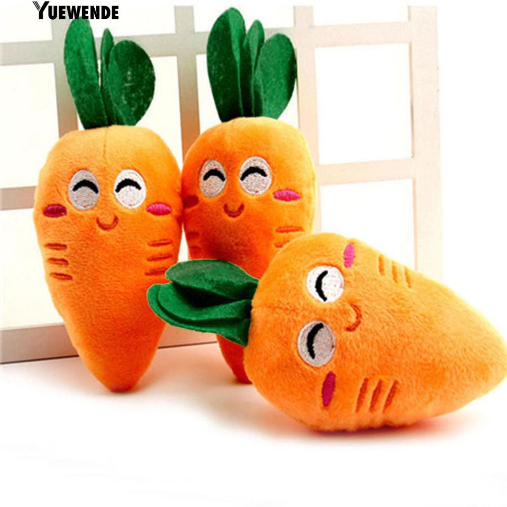 Đồ chơi nhồi bông hình cà rốt cho thú cưng