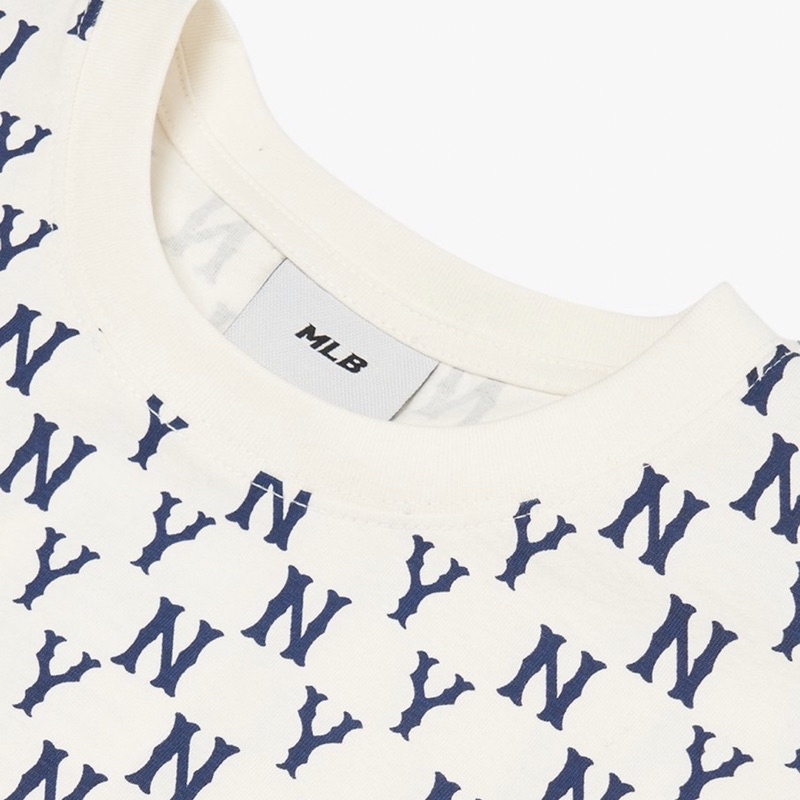 Áo Thun MLB Monogram Full Mạc Tag Cotton Siêu Cool