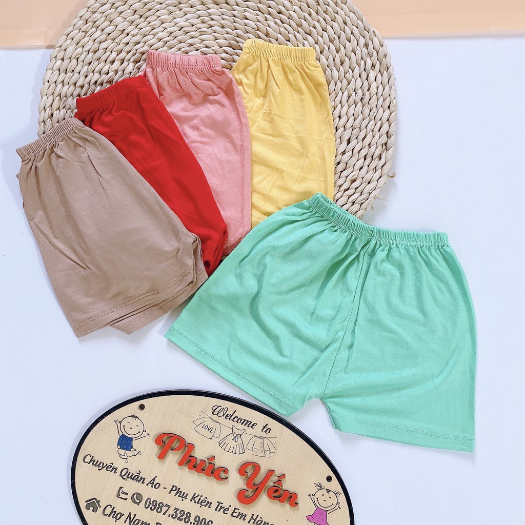 Combo 5 Quần Đùi Thun Lạnh Cho Bé (8-18kg) (1478 )