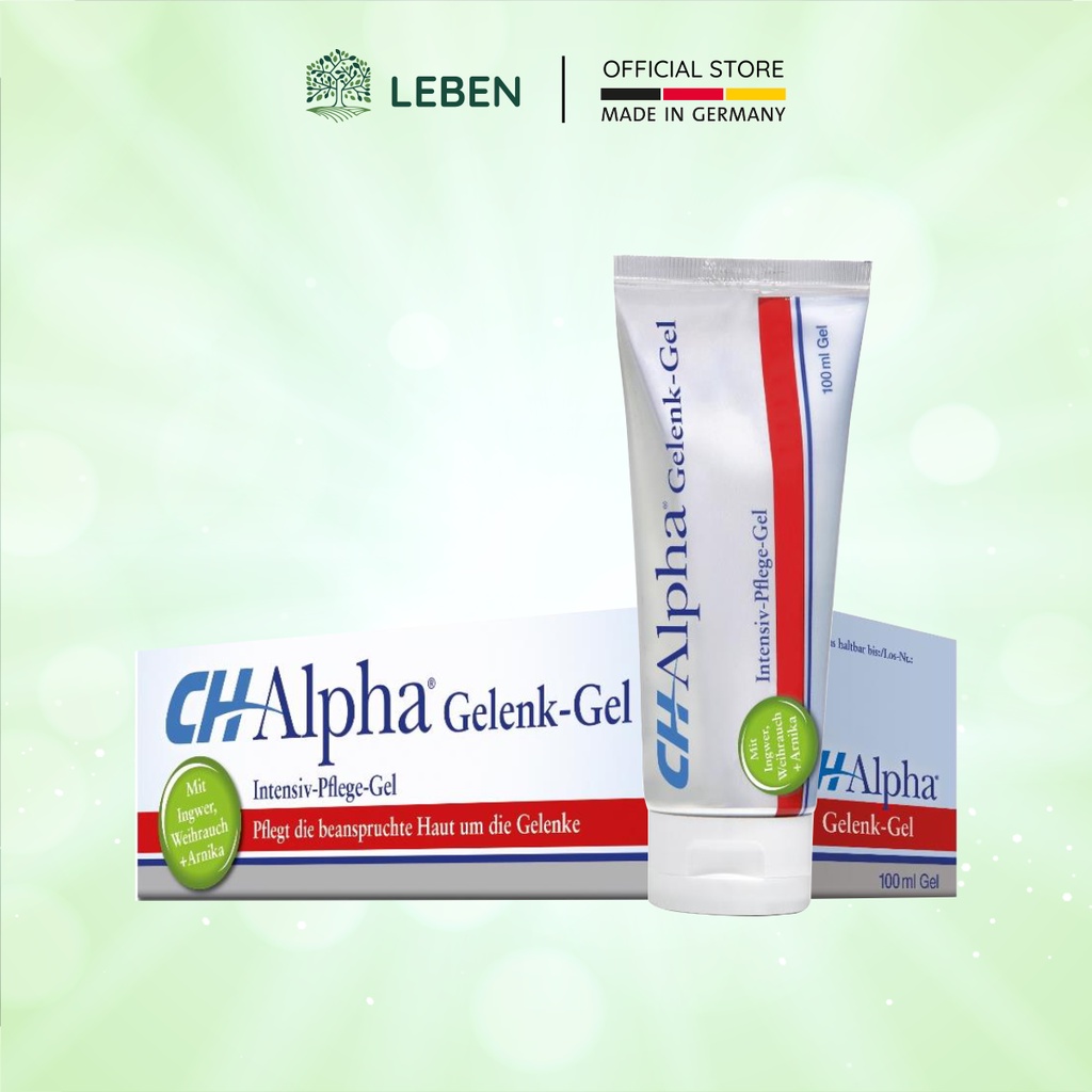 Gel bôi giảm đau, giảm sưng xương khớp - QUIRIS CH-ALPHA ® GEL – Hộp 100ml