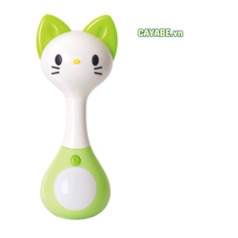 Đồ chơi xúc xắc cầm tay Hola hình động vật có đèn và nhạc cho bé UW3134