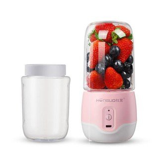 (6 LƯỠI) Máy Xay Sinh Tố Cầm Tay Mini 6 Lưỡi, Xạc Pin Tiện Dụng, Dung Tích 300ml