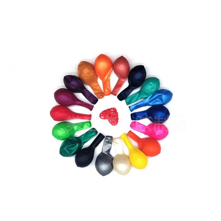 Bong Bóng Bay Nhũ tròn 10 inch , Bong Bóng trang trí sinh nhật trang trí đám cưới Phụ kiện trang trí sinh nhật