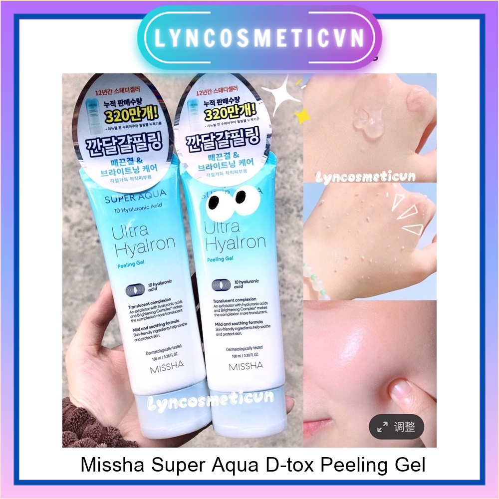 Tẩy tế bào chết Missha Super Aqua (Tuýp)