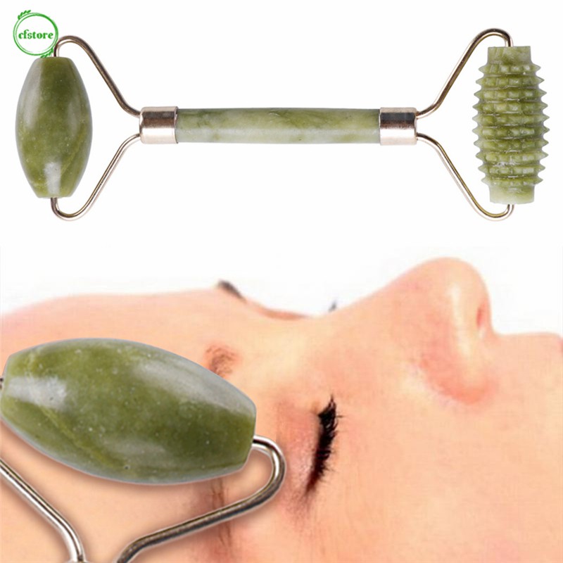 Cây lăn mát xa mặt bằng đá ngọc bích