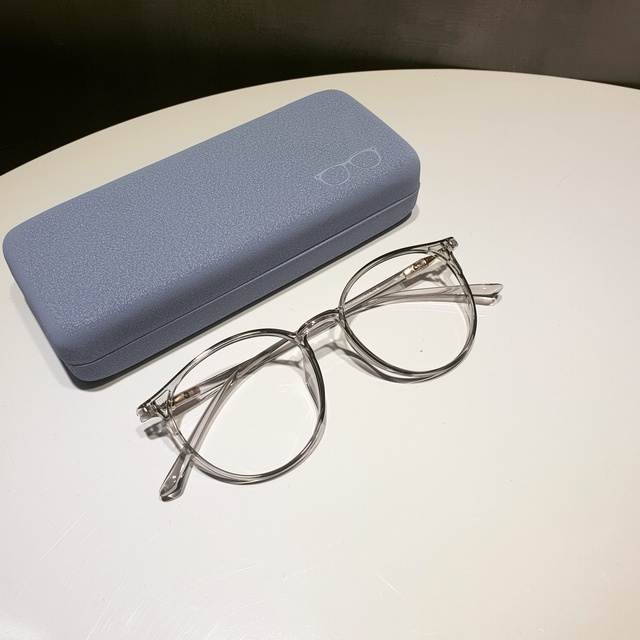 Gọng kính cận nam nữ Qiwa Eyewear, kính cận thời trang mắt tròn nhựa dẻo nhẹ nhàng cực dễ đeo- 513 | BigBuy360 - bigbuy360.vn