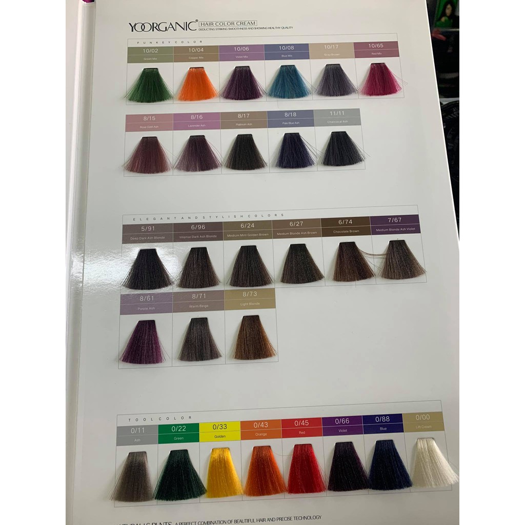 Màu nhuộm Yoorganic tự cân bằng 100ml