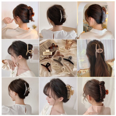 Kẹp Tóc Đính Ngọc Trai Nhân Tạo Xinh Xắn Cho Nữ