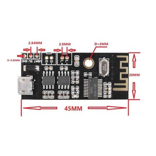 Mạch âm thanh Bluetooth 4.2 MH-M38 2x5W - EQEC